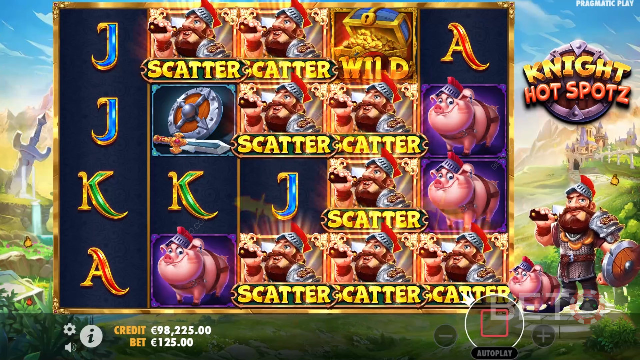 Knight Hot Spotz felülvizsgálata BETO Slots által