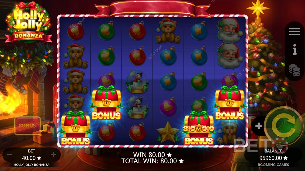 Holly Jolly Bonanza felülvizsgálata BETO Slots által