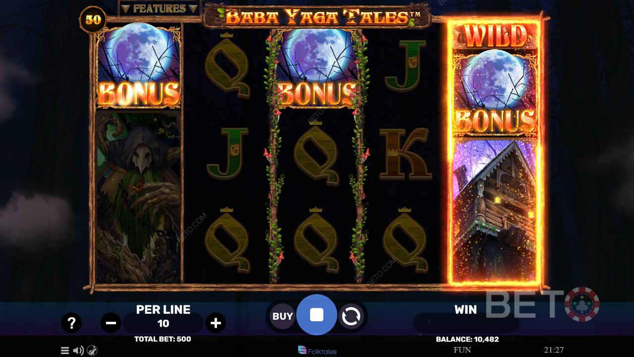 Baba Yaga Tales felülvizsgálata BETO Slots által