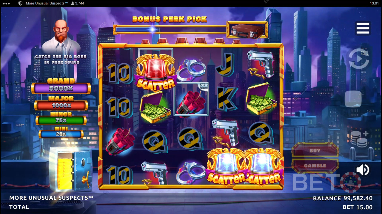 További szokatlan gyanúsítottak felülvizsgálata a BETO Slots által