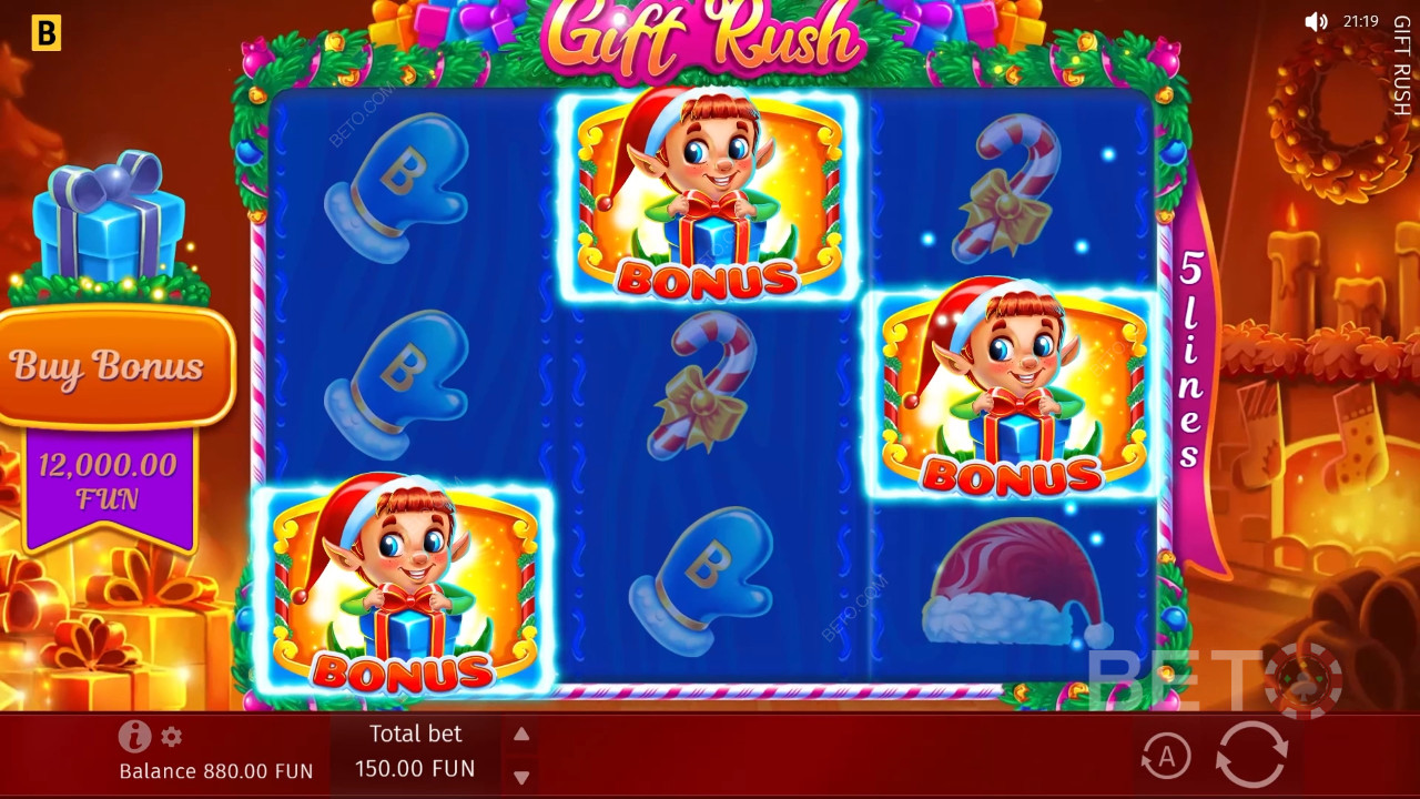Ajándék Rush felülvizsgálata BETO Slots által