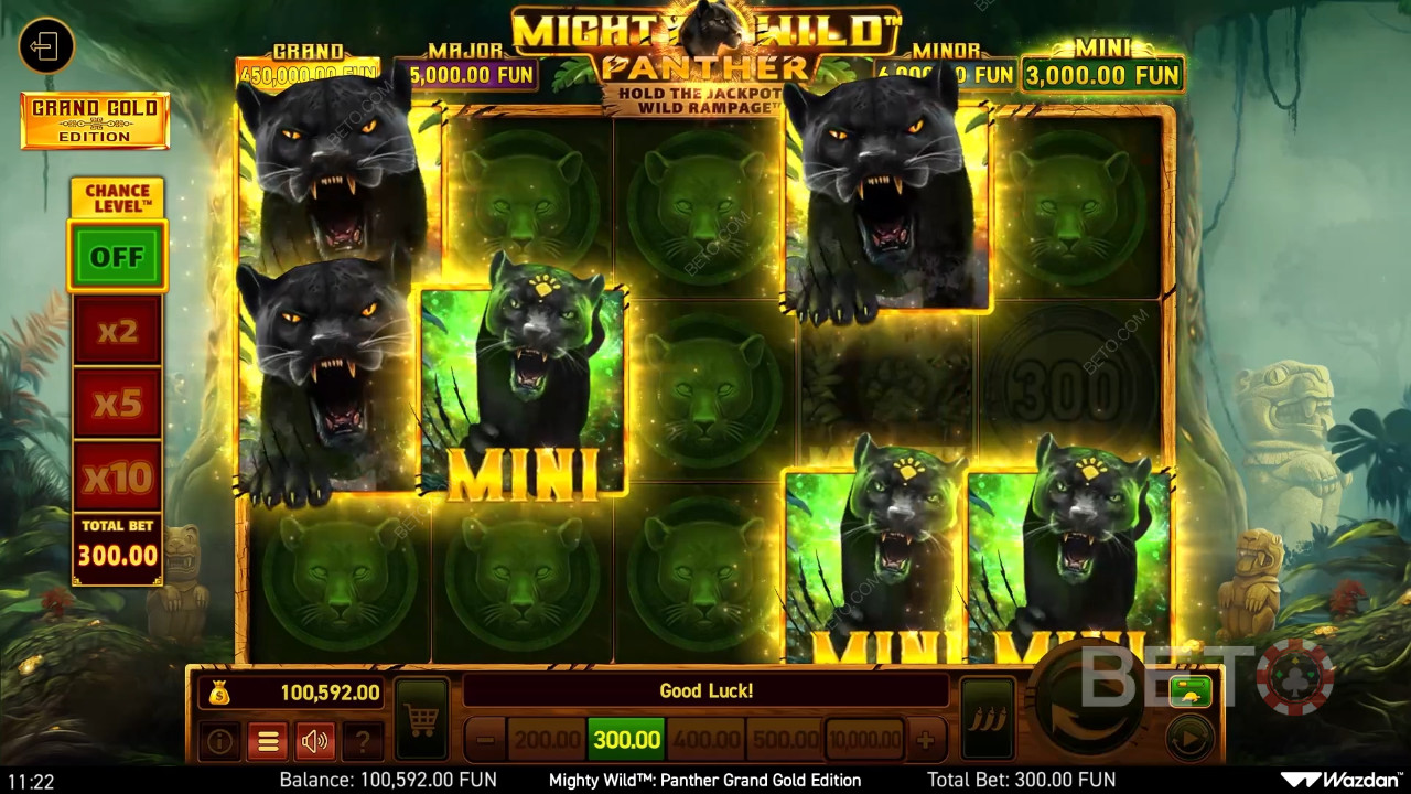 Mighty Wild: Panther Grand Gold Edition felülvizsgálata BETO Slots által