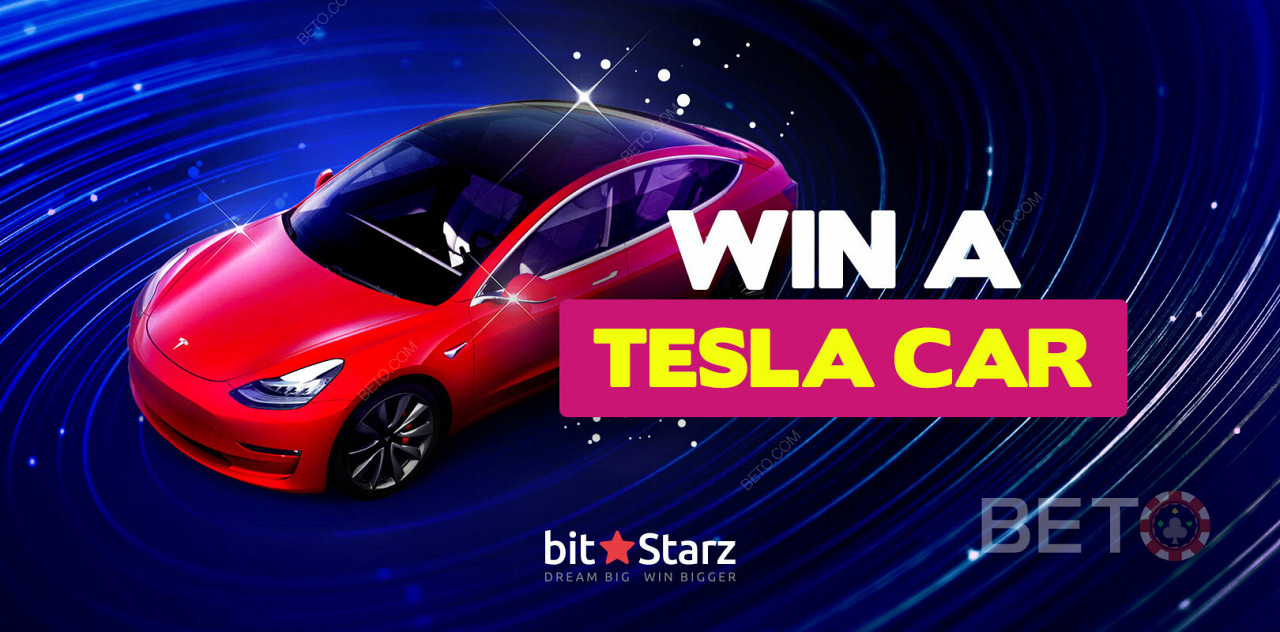Nyerj egy Tesla autót a Bitstarz oldalon!