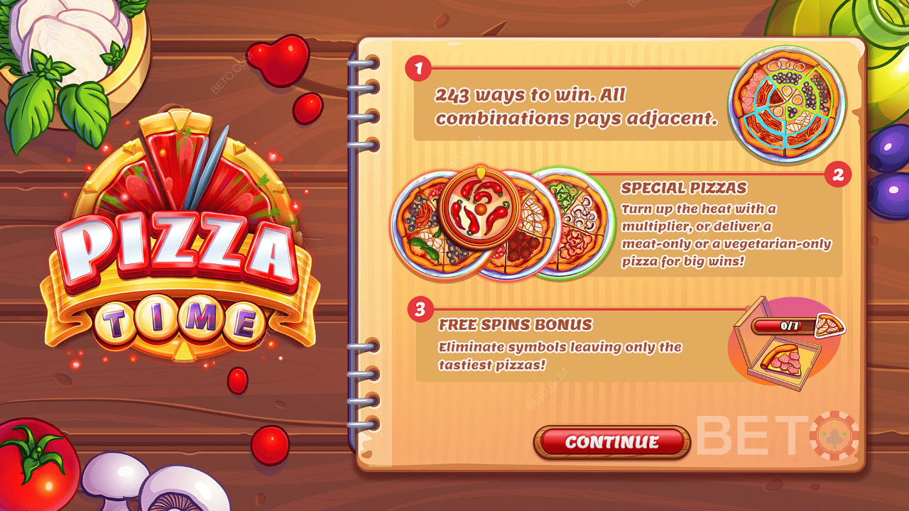 Pizza Time slot by Epic Industries az ínyenceknek