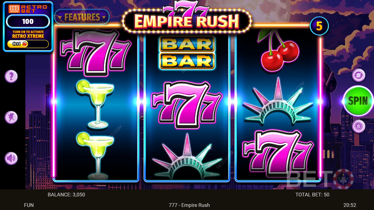 777 Empire Rush Ingyenes Játék