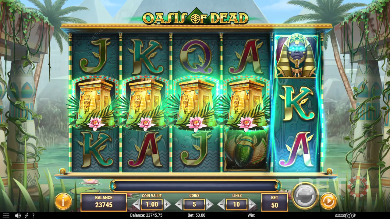 Oasis of Dead felülvizsgálata a BETO Slots által