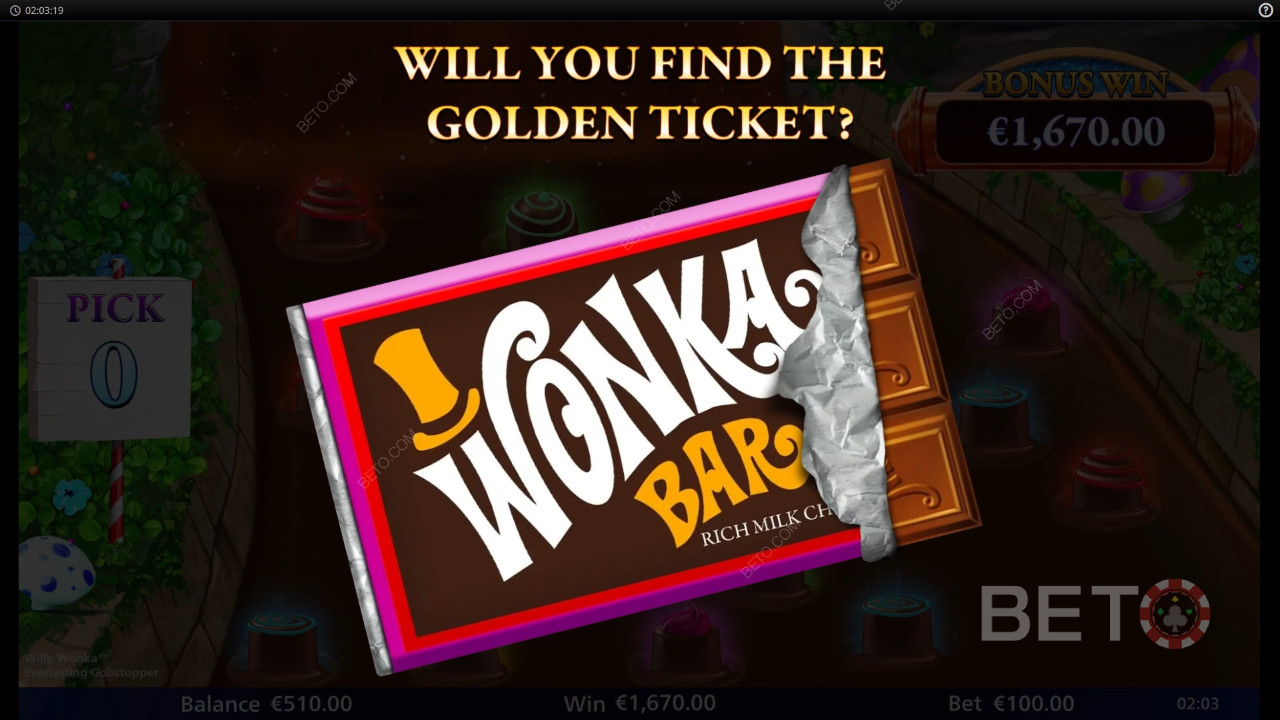 Vélemény a Willy Wonka Everlasting Gobstopper online nyerőgépről