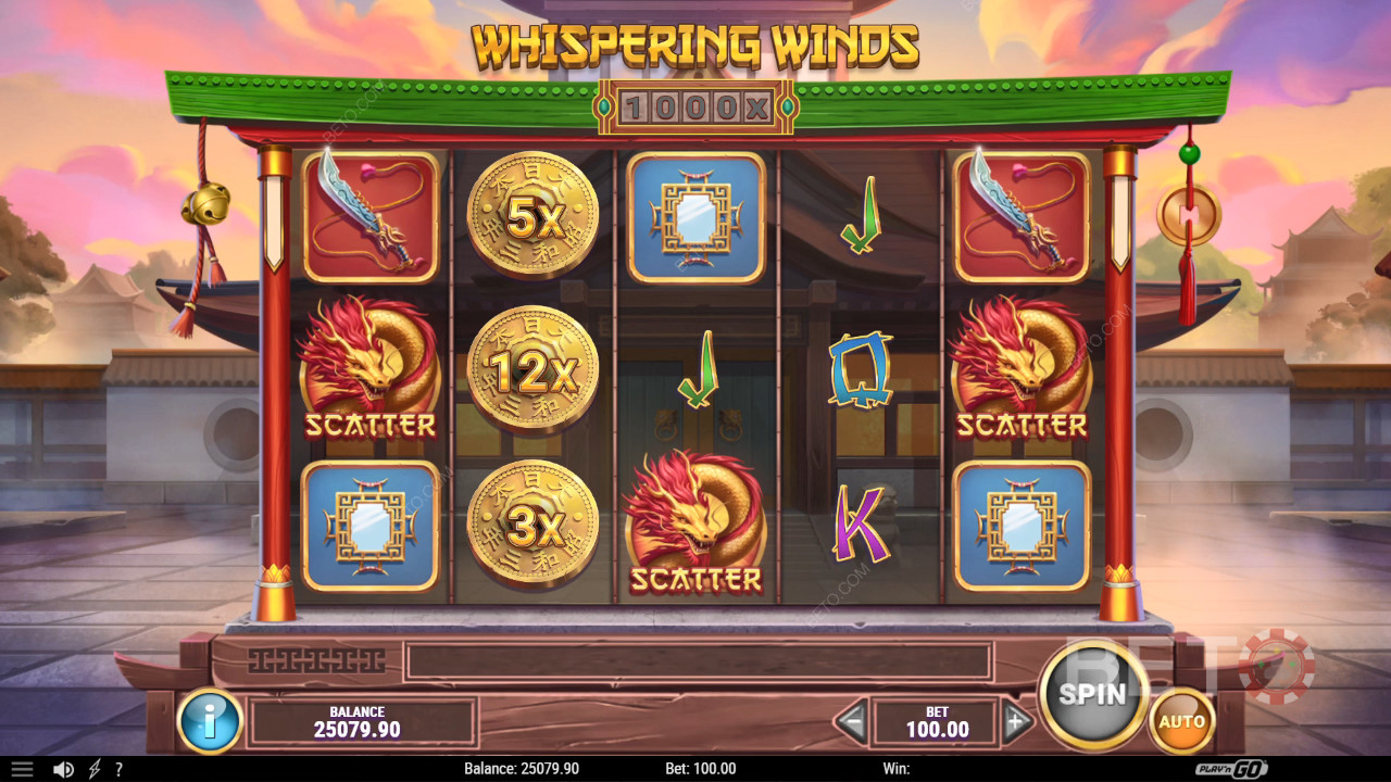Whispering Winds felülvizsgálata a BETO Slots által