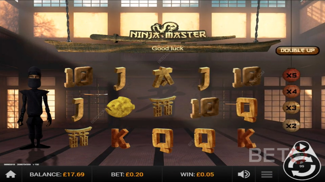 Ninja Master A BETO Slots felülvizsgálata