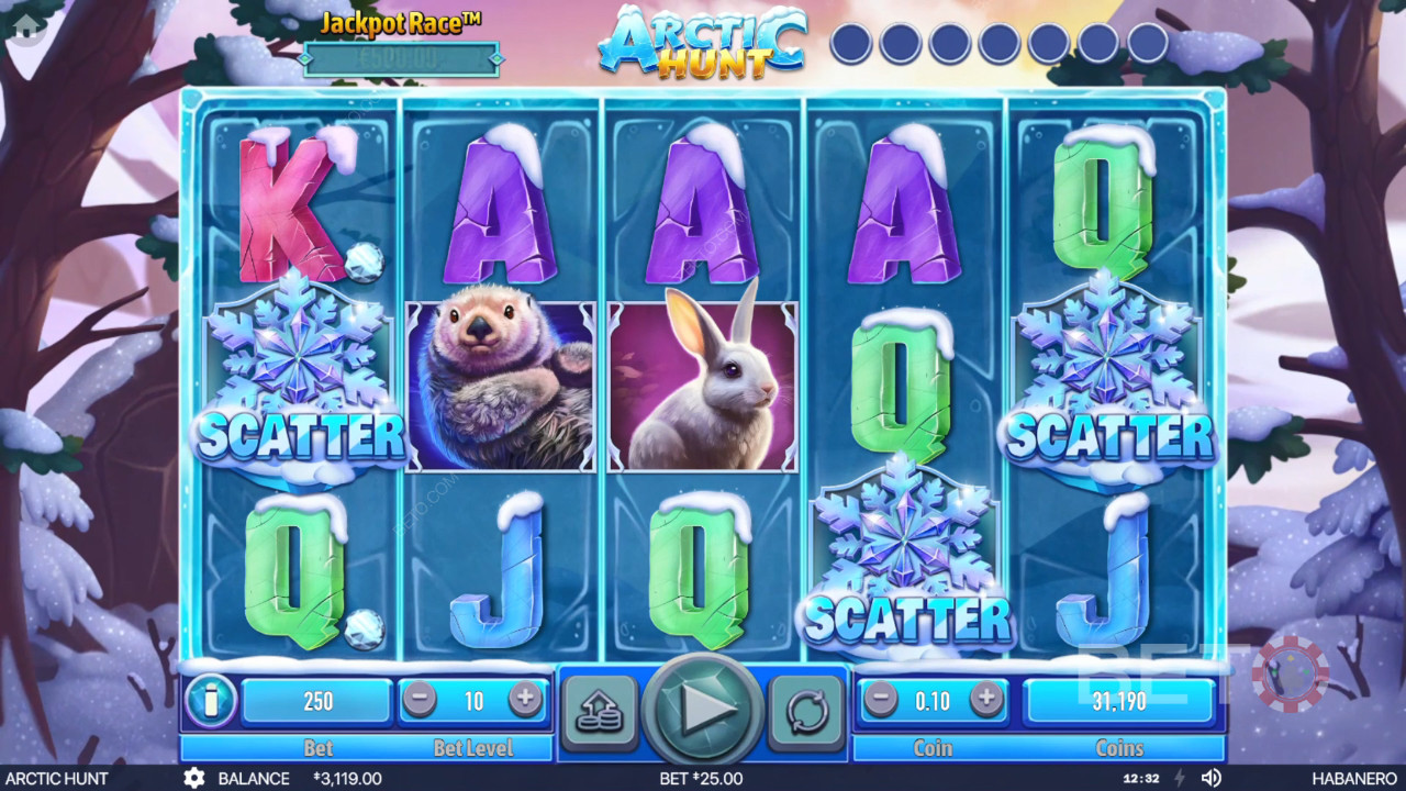 Arctic Hunt felülvizsgálata a BETO Slots által