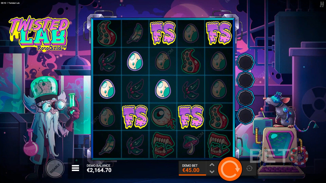 Twisted Lab RotoGrid felülvizsgálata a BETO Slots által