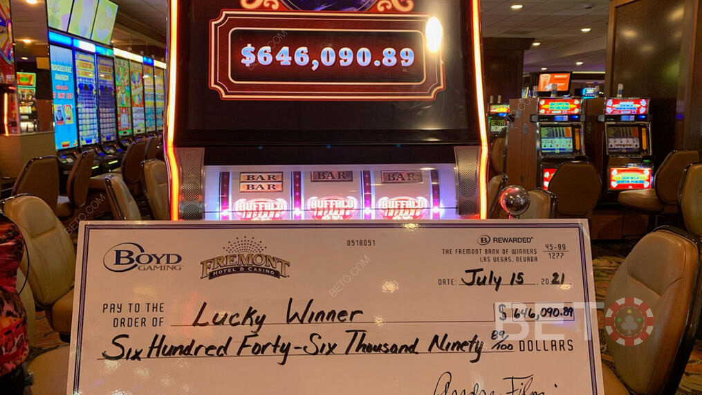 Több mint 600 000 dollárt nyert egy szerencsés nyertes.