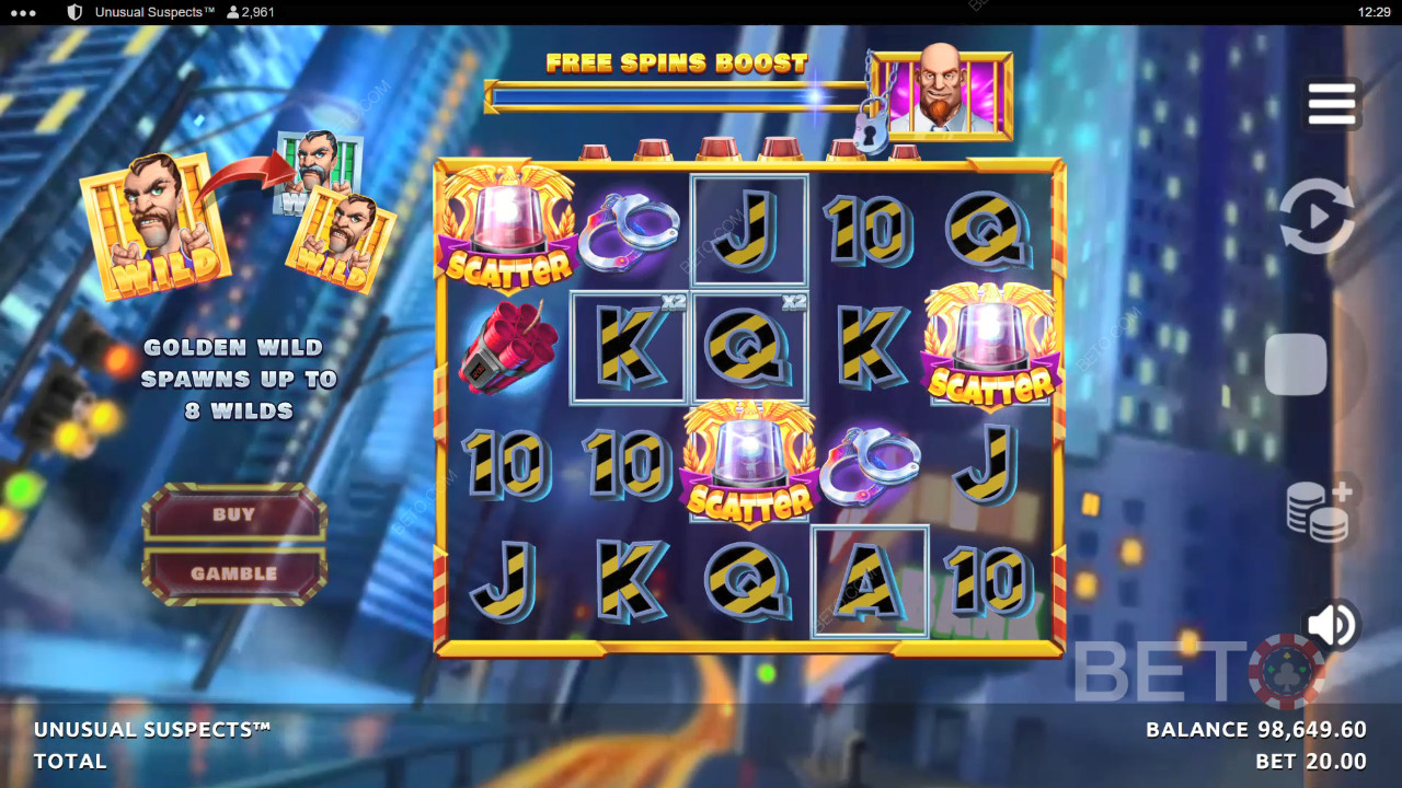 Szokatlan gyanúsítottak felülvizsgálata a BETO Slots által