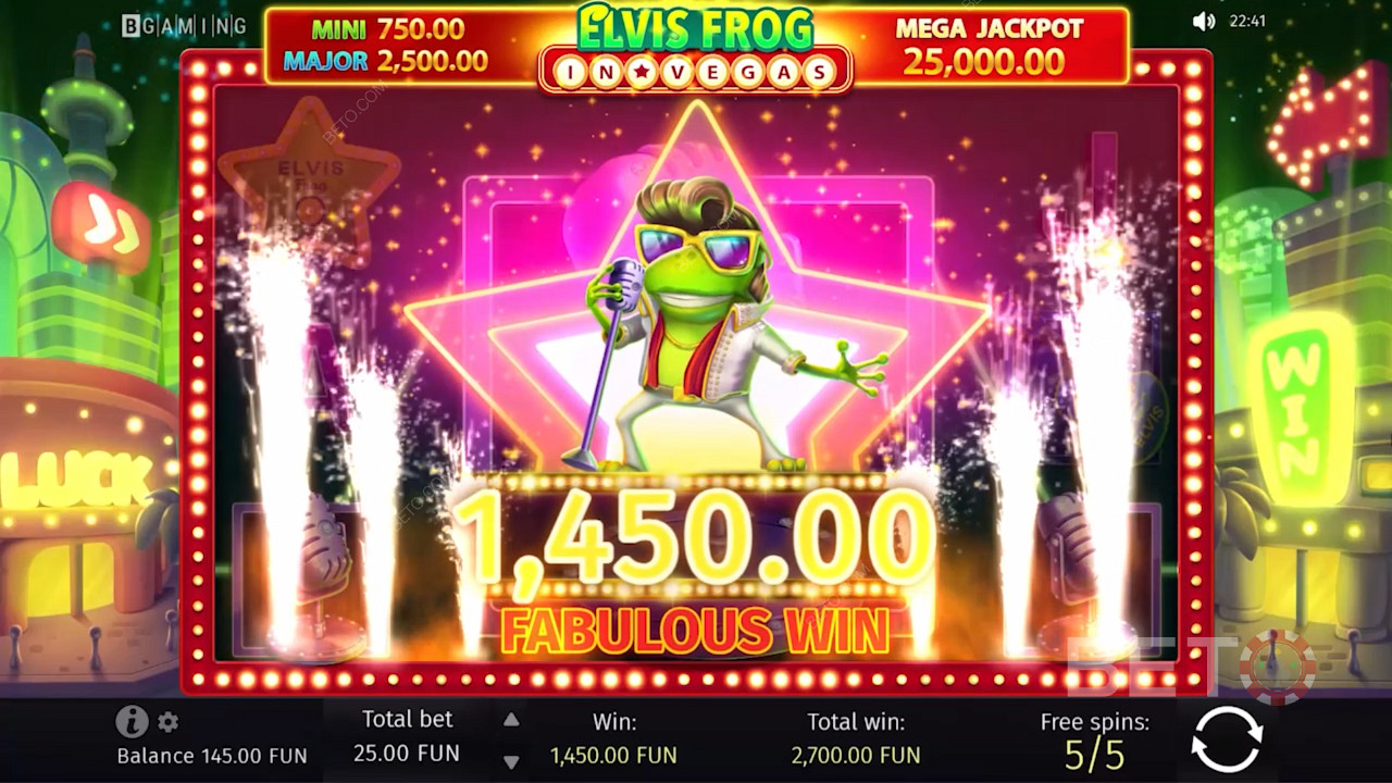 Légy te Las Vegas következő nagy szupersztárja az új Elvis Frog Casino nyerőgépen!