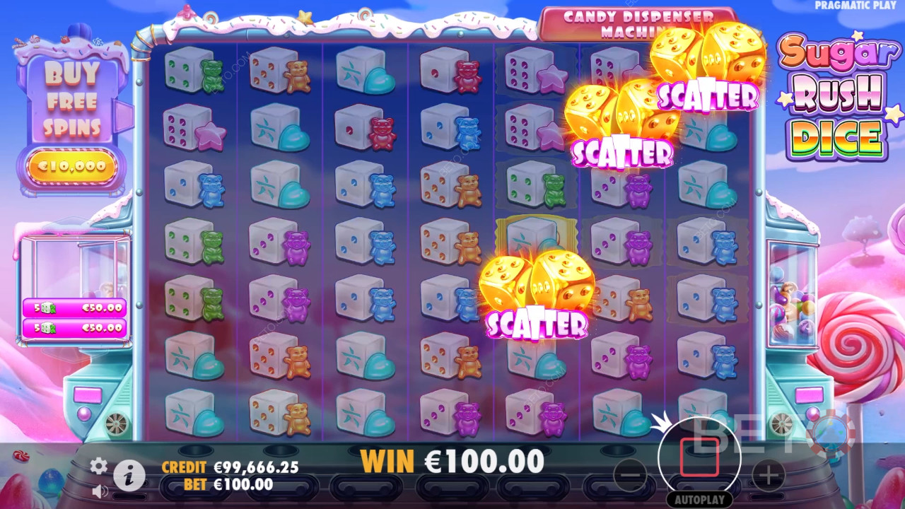 Sugar Rush Dice Ingyenes Játék