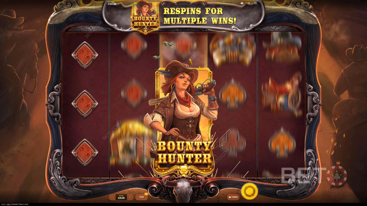 A Bounty Hunter különleges funkciója Bounty Raid