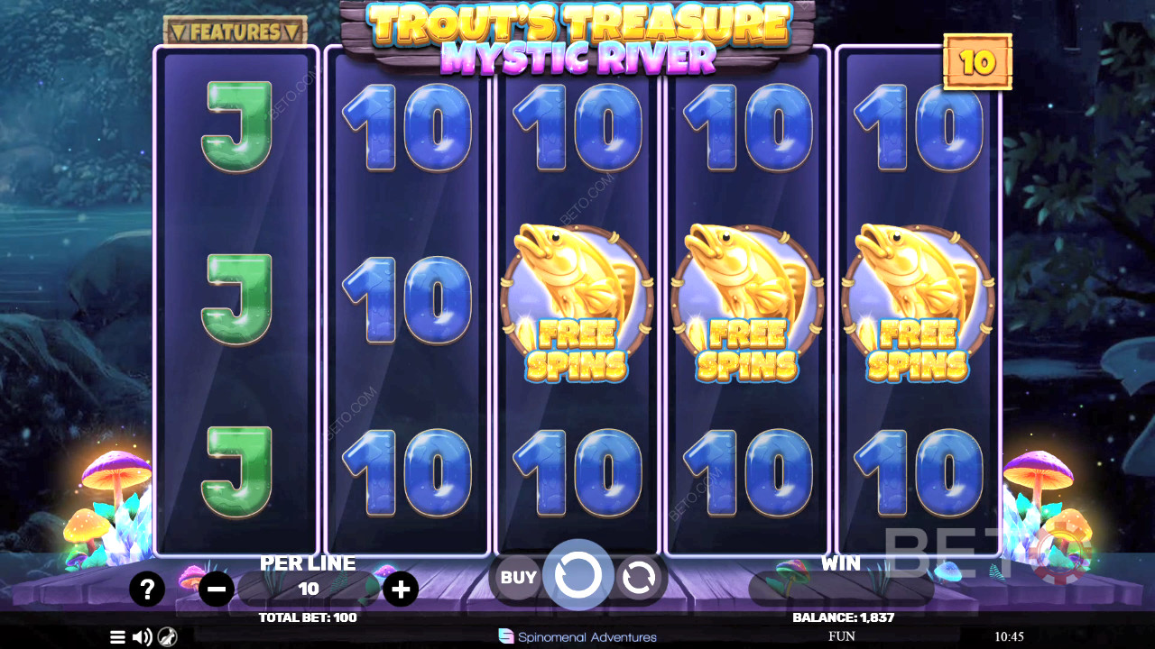 Trout's Treasure - Mystic River Ingyenes Játék