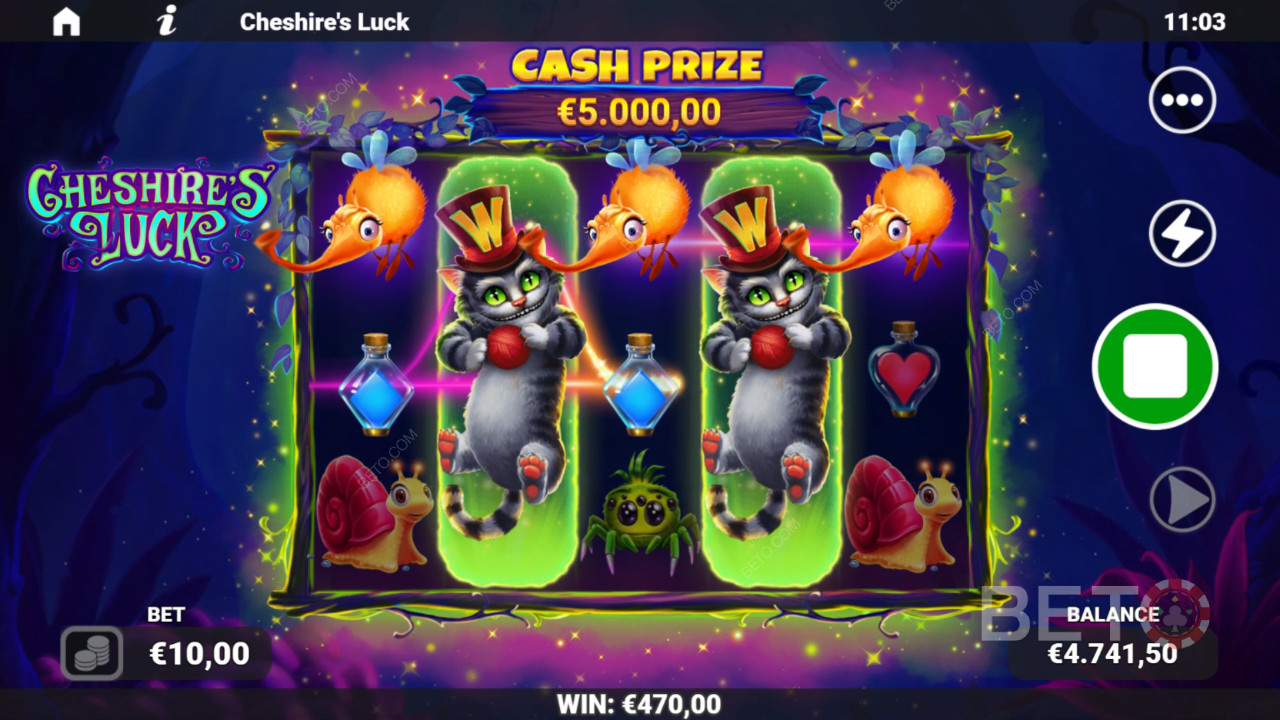Cheshire's Luck Ingyenes Játék