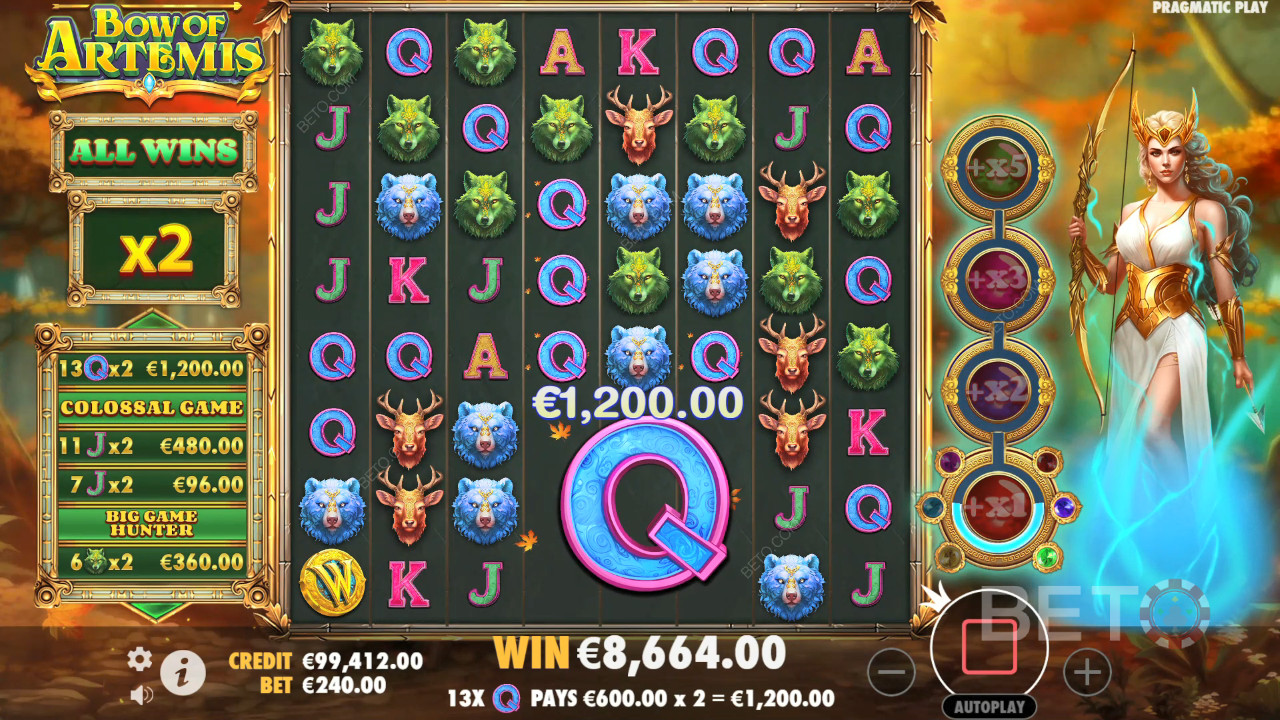 Bow of Artemis felülvizsgálata a BETO Slots által