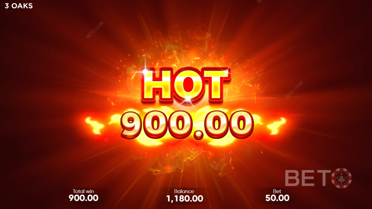 Nyerje meg tétje 500-szorosát a Coin Up-ban: Hot Fire nyerőgép!