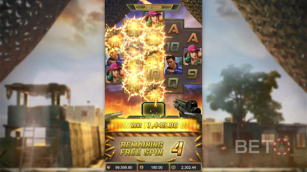 Battleground Royale videó nyerőgép - Végső ítélet