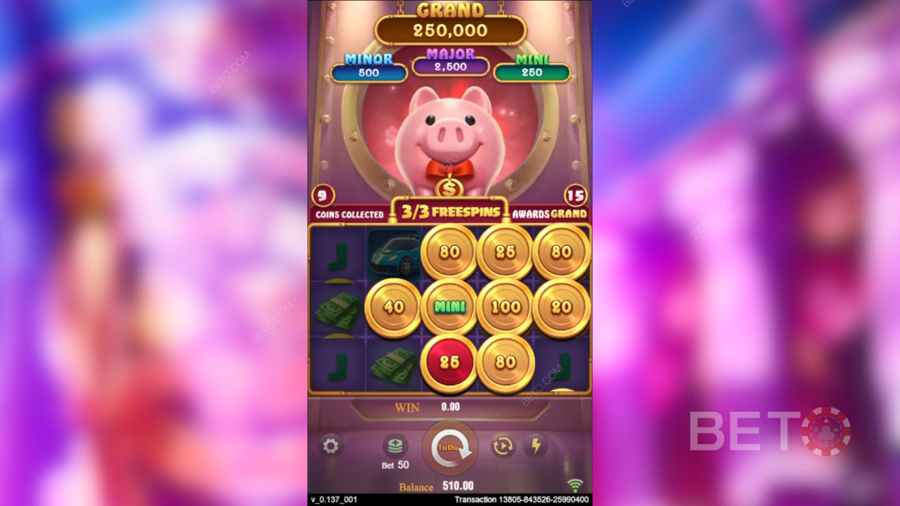 Hogyan kell játszani a TaDa Gaming 3 Lucky Piggy játékát?