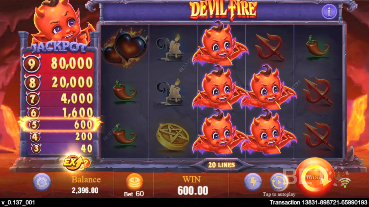 Megéri a Devil Fire videó nyerőgép?