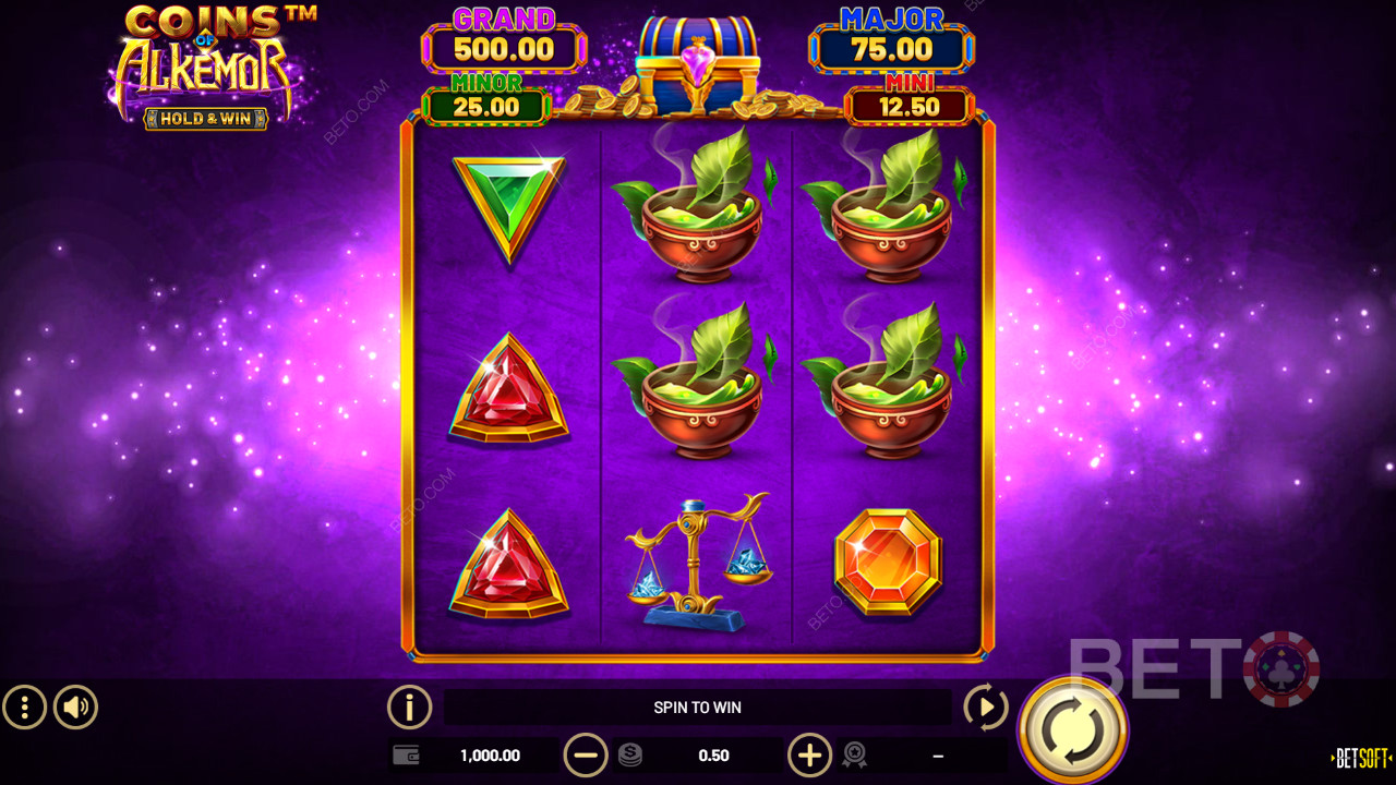Coins of Alkemor - Hold & Win videó nyerőgép - Véleményünk