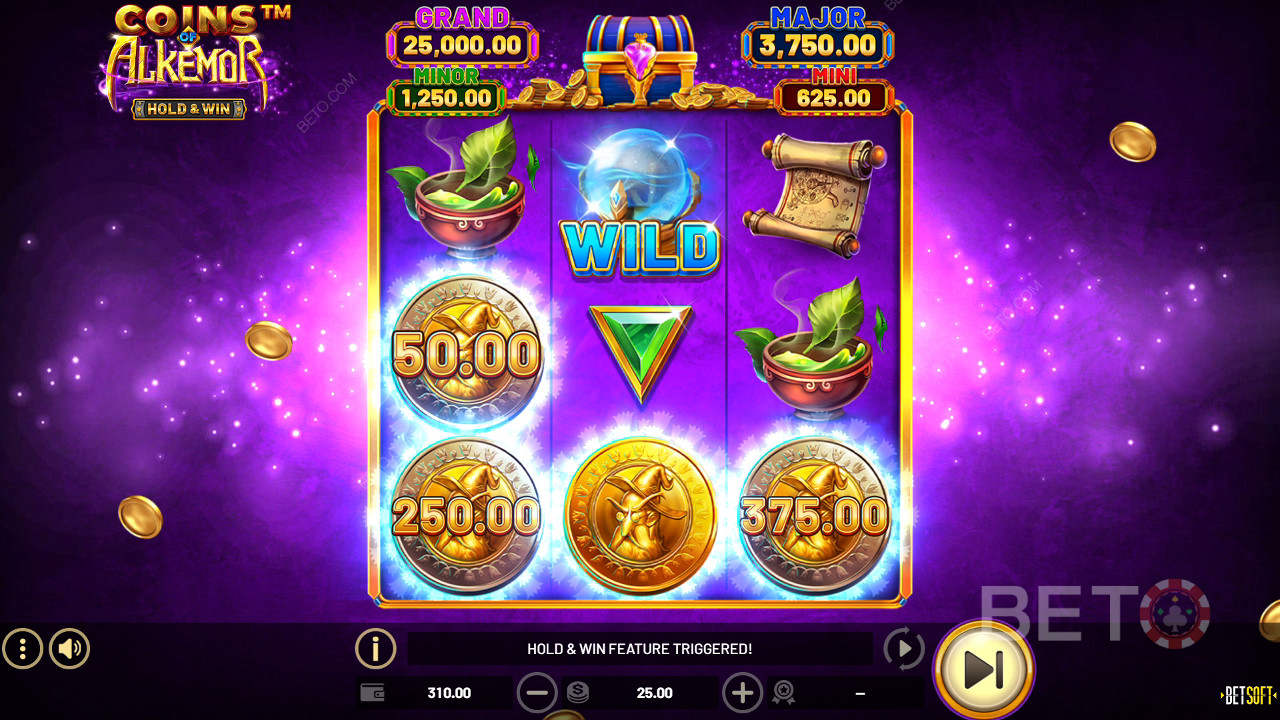Coins of Alkemor - Hold & Win felülvizsgálata a BETO Slots által