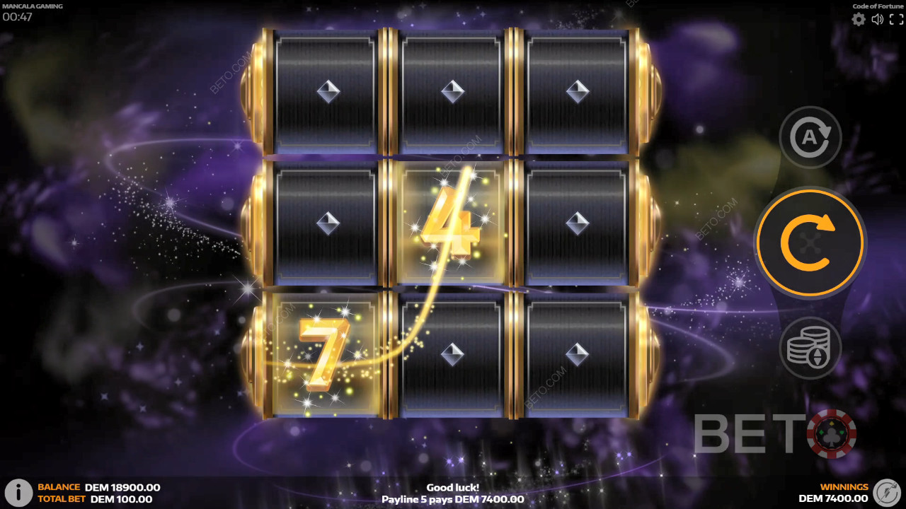 Code of Fortune felülvizsgálata a BETO Slots által