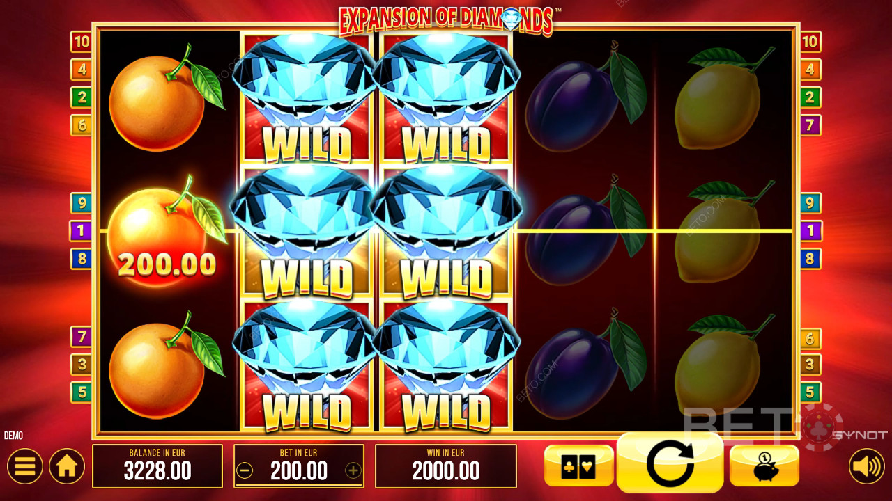 Expansion of Diamonds felülvizsgálata BETO Slots által