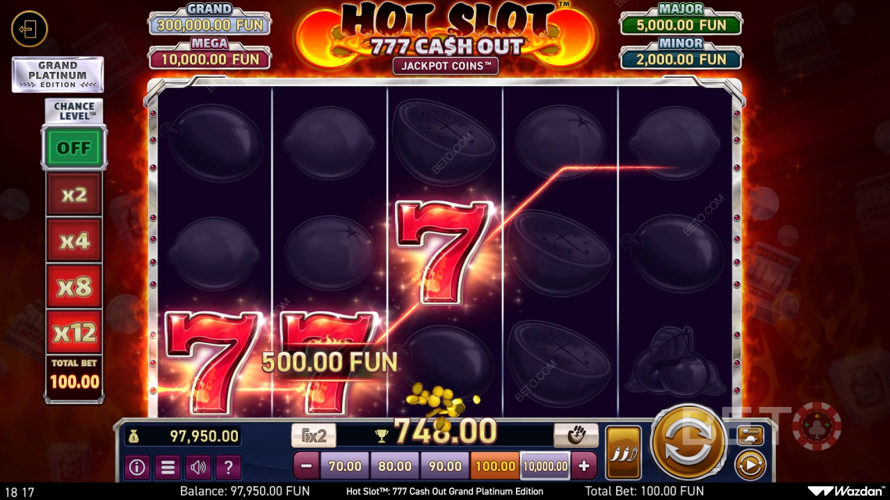 Megéri az idődet a Hot Slot: 777 Cash Out Grand Platinum Edition?
