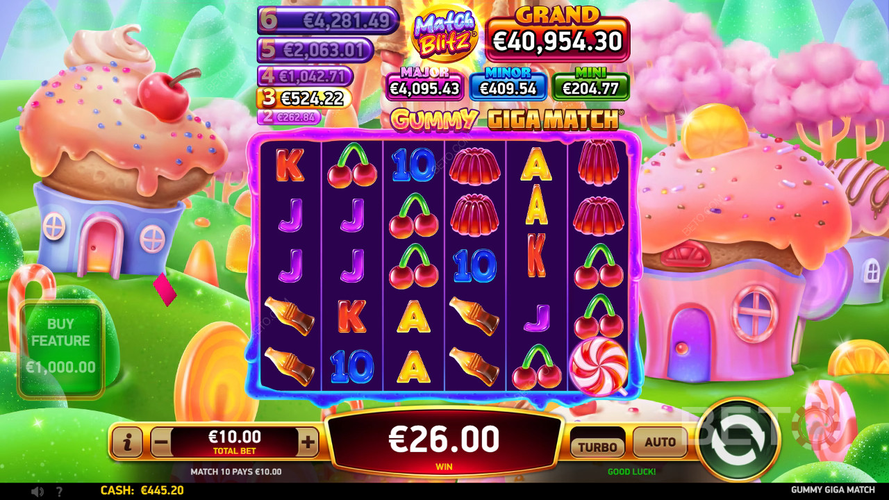 Hogyan játsszon a RubyPlay Gummy Giga Match játékával?