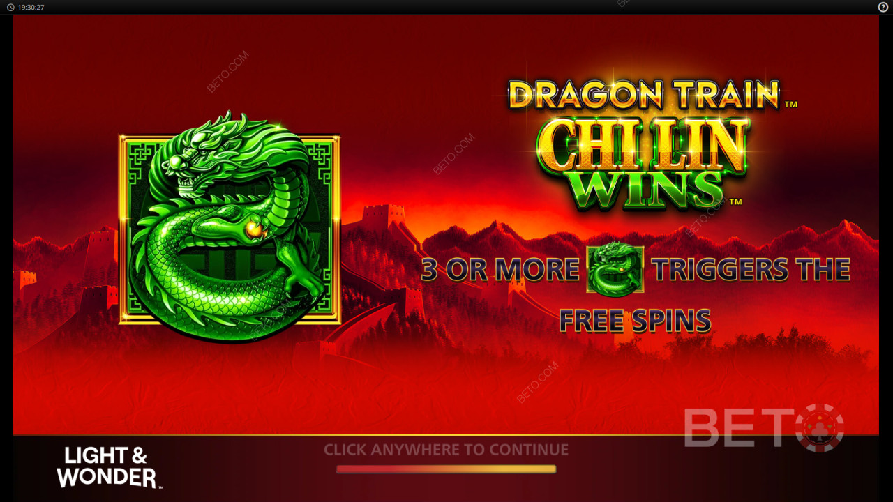 Bónusz funkciók magyarázata a Dragon Train Chi Lin nyer a Light and Wonder által