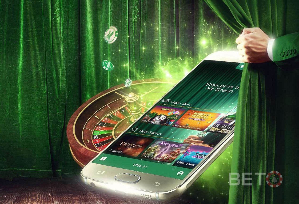 A zöld szerencsejátékok és játékaik minden mobil eszközön játszhatók.