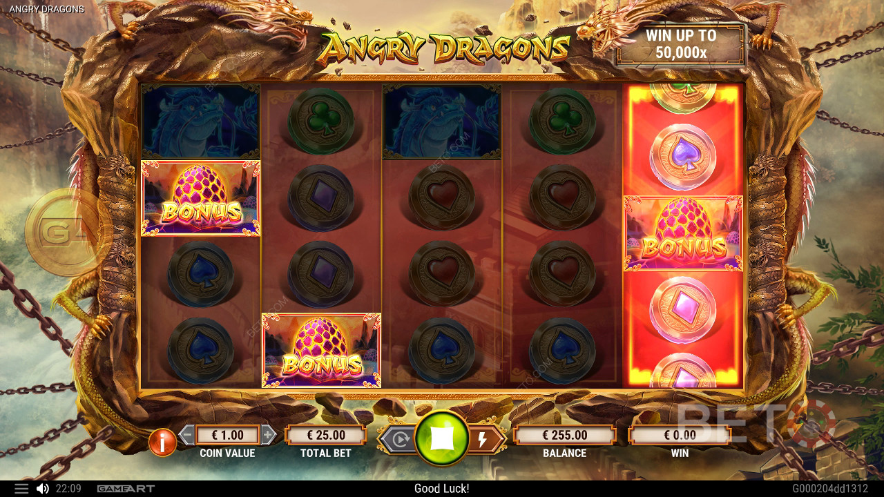 Angry Dragons felülvizsgálata BETO Slots által