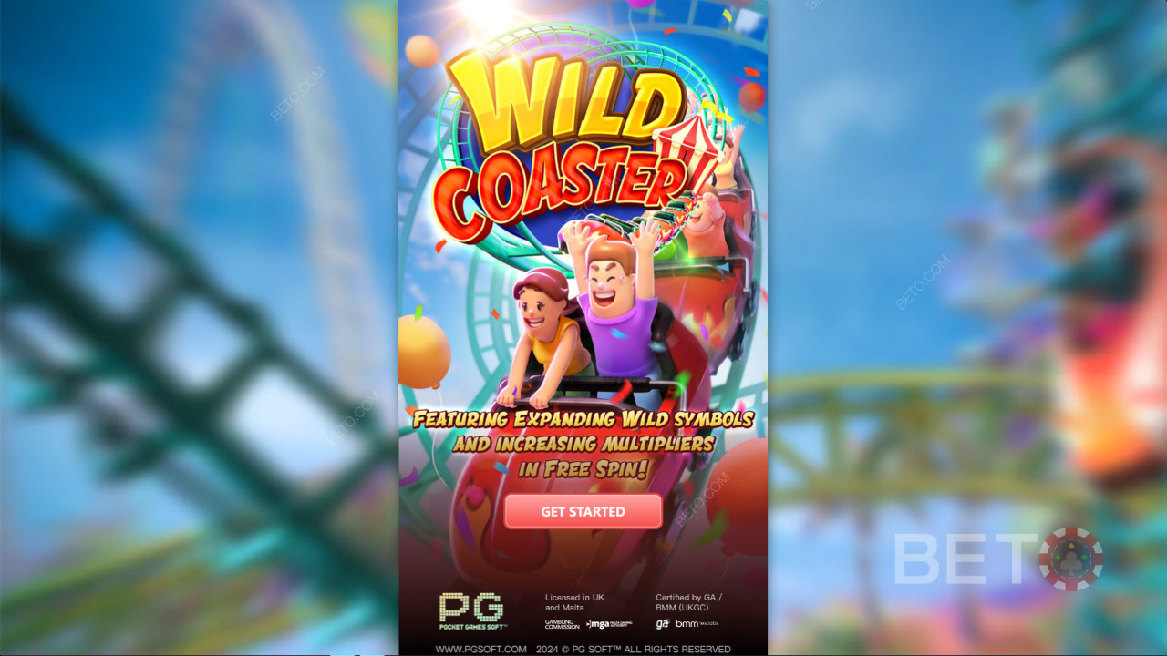Nyerj 16,465x a tétedből a Wild Coaster videó nyerőgépen!