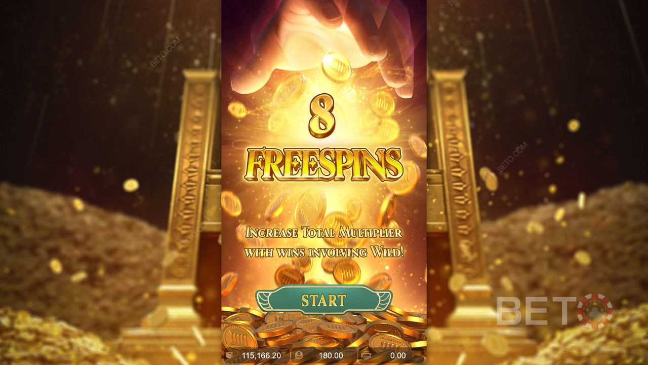 A bónusz funkciók magyarázata a Midas Fortune által PG Soft