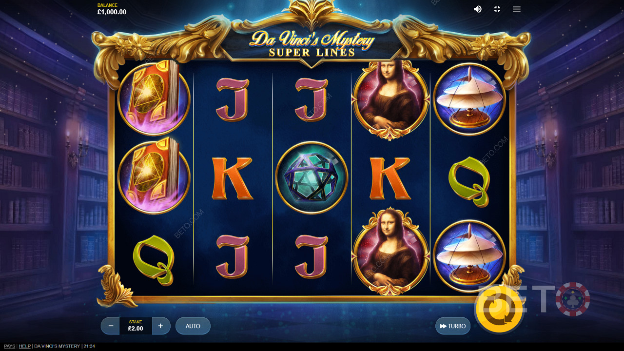 Fedezd fel a gazdagság és a tudás könyvtárát a Red Tiger Gaming új Da Vinci nyerőgépében.