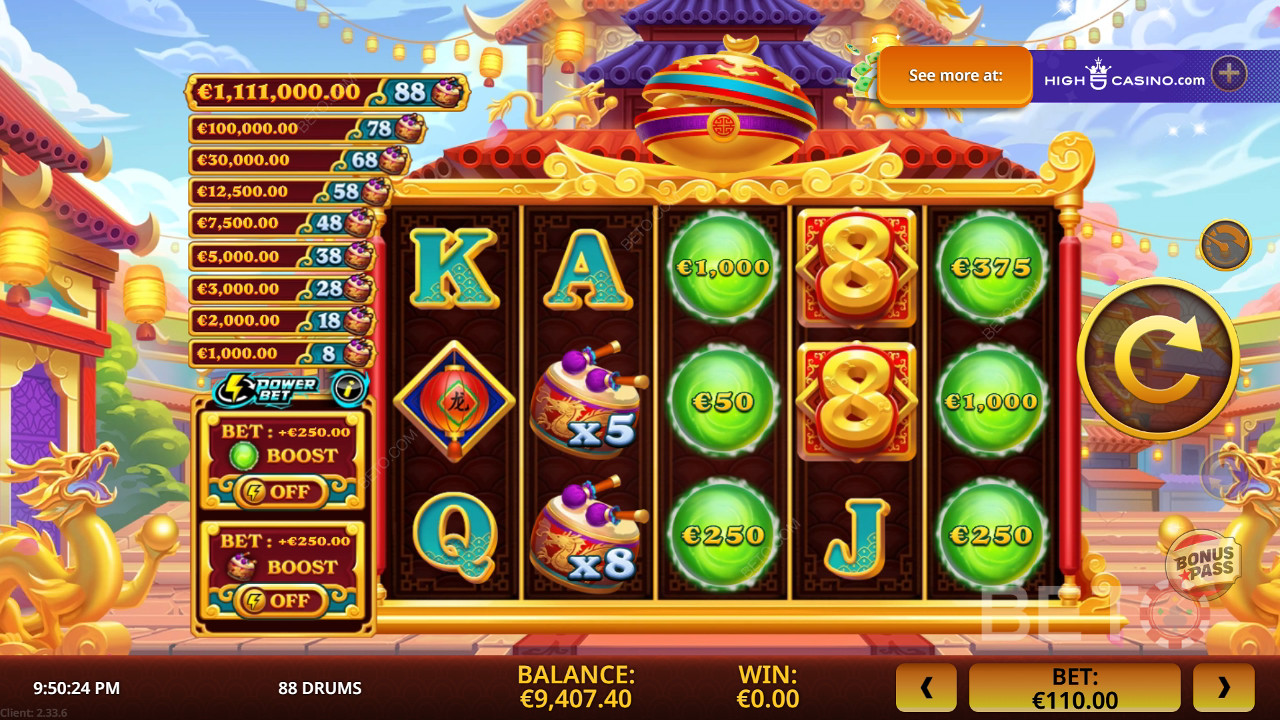 88 dobok felülvizsgálata a BETO Slots által