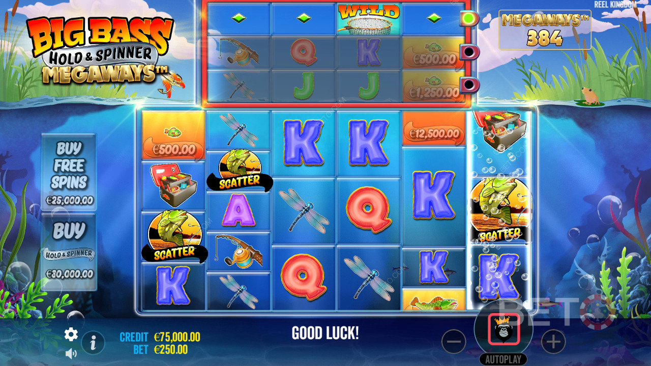 Big Bass Hold és Spinner Megaways felülvizsgálata BETO Slots által