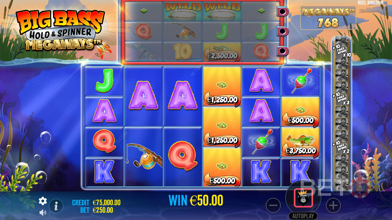 Játsszon Big Bass Hold és Spinner Megaways?
