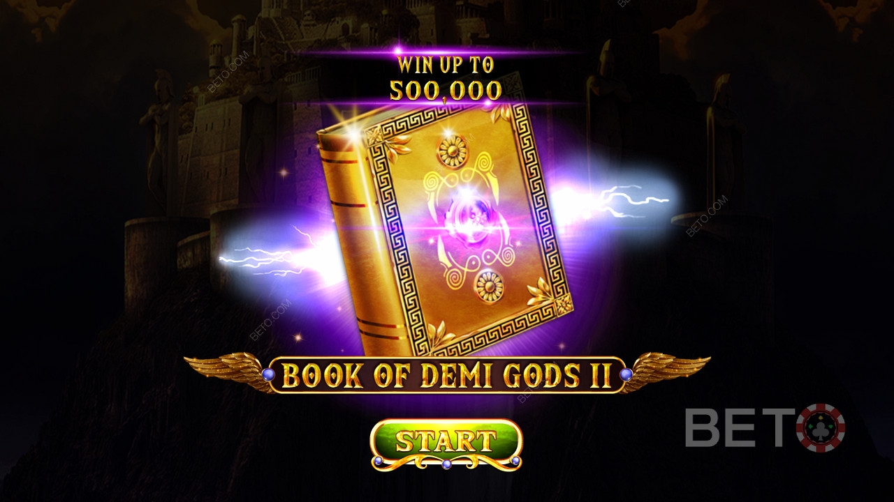 A Book Of Demi Gods 2 video slot elindítása
