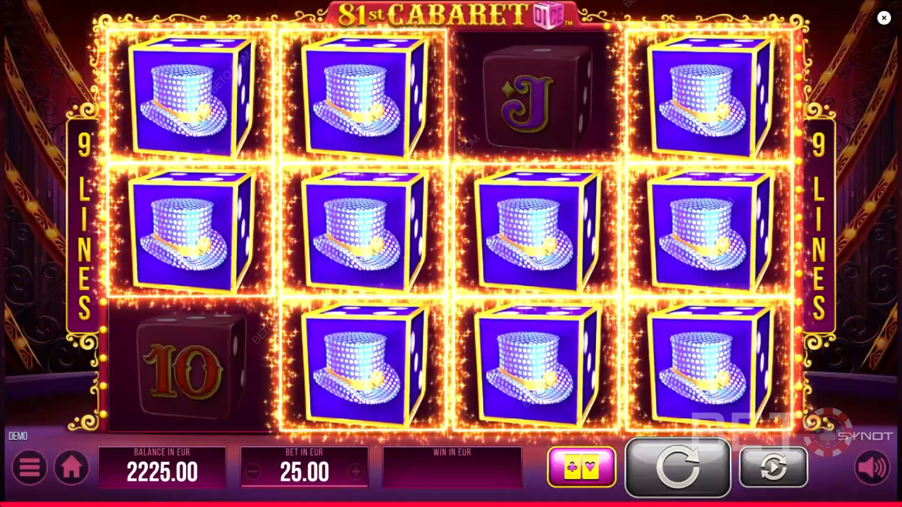 81st Cabaret Dice felülvizsgálata a BETO Slots által