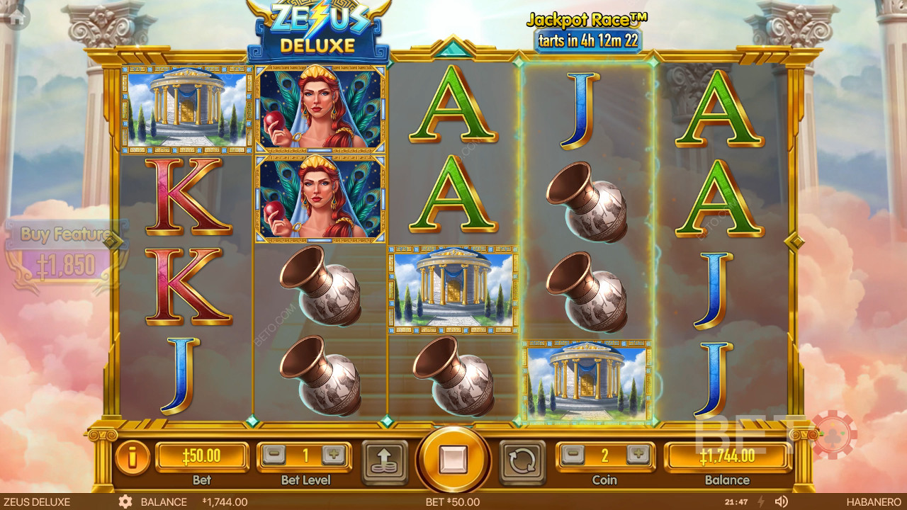 Zeus Deluxe felülvizsgálata a BETO Slots által