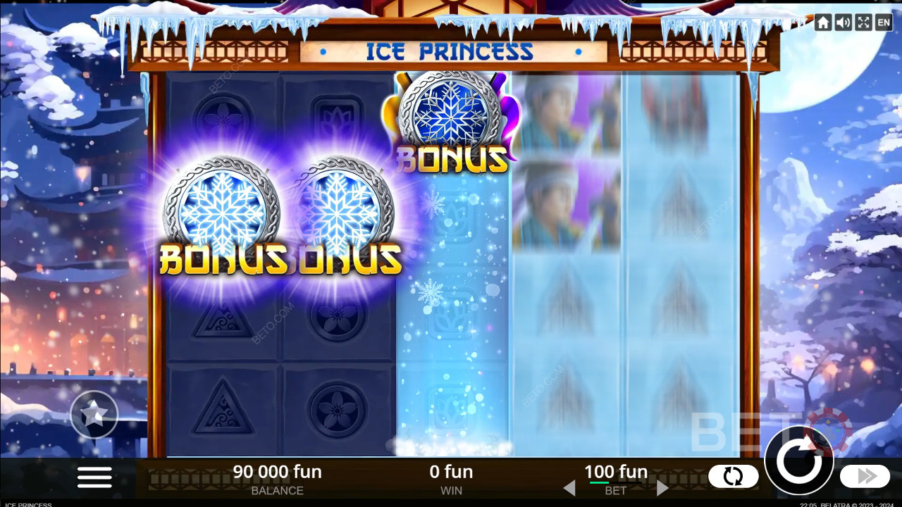 Ice Princess felülvizsgálata a BETO Slots által