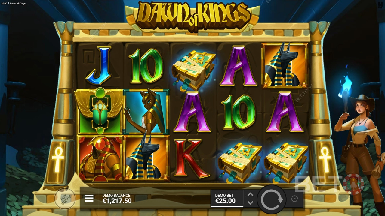 Dawn of Kings felülvizsgálata a BETO Slots által