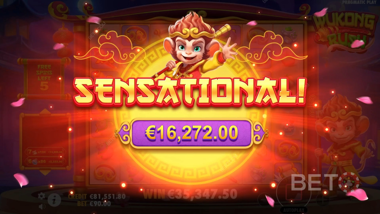 Monkey King Rush felülvizsgálata BETO Slots által