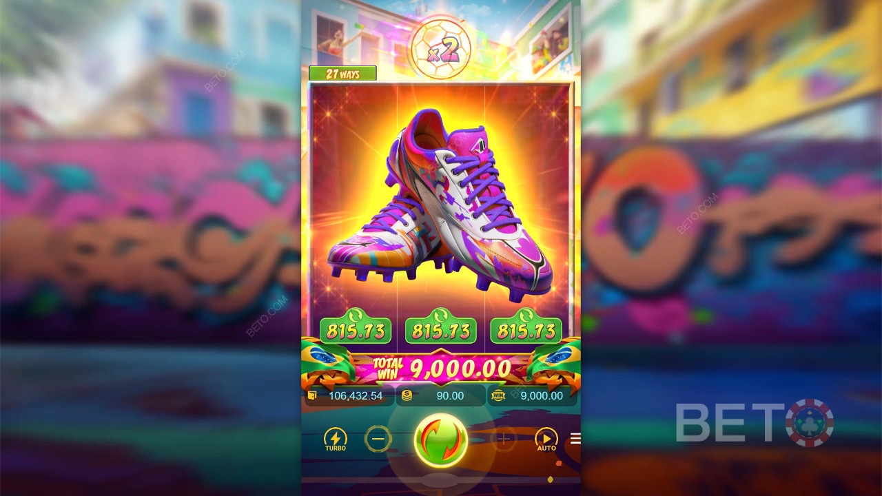 Bónusz funkciók magyarázata a Futebol Feverben a következő által PG Soft