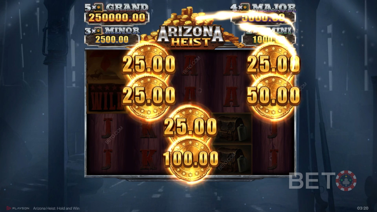 Arizona Heist felülvizsgálata a BETO Slots által